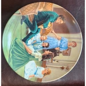 "Edelweiss" Knowles 8" Collectors Plate 1987 #13825B Fine China